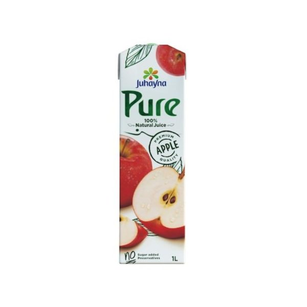 Juhayna Pure Apple Juice - 1 Liter / جهينة بيور عصير تفاح - 1 لتر