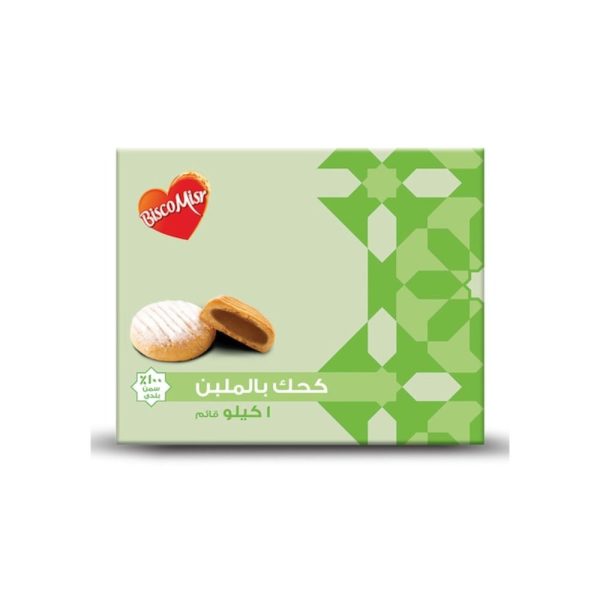 Bisco Misr Kahk Malban - 1 Kg / بسكو مصر كحك بالملبن - 1 كجم